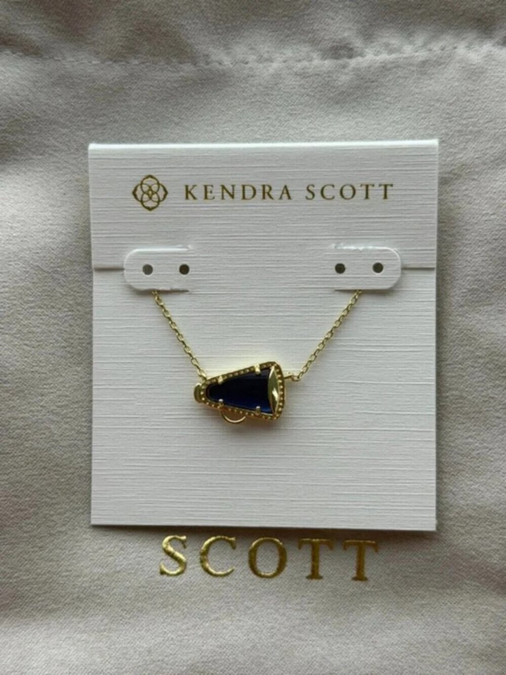 Kendra Scott Blue Pendant Necklace